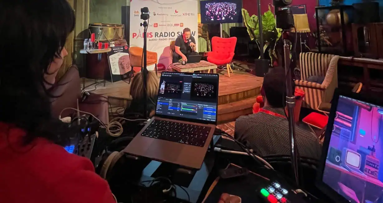 Photo Captation evenementtiel streaming Paris Radio Show